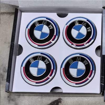 series 4 series 5 series 7 — Hub cover - 50th-anniversary-edition-g-chassis-56mm-set-of-4-with-packaging-box