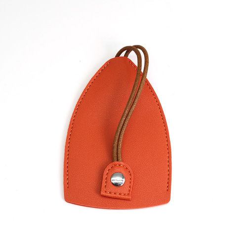 Cross-border creative pull-out key pouch, personalized ladies car key bag, portable large-capacity key organizer