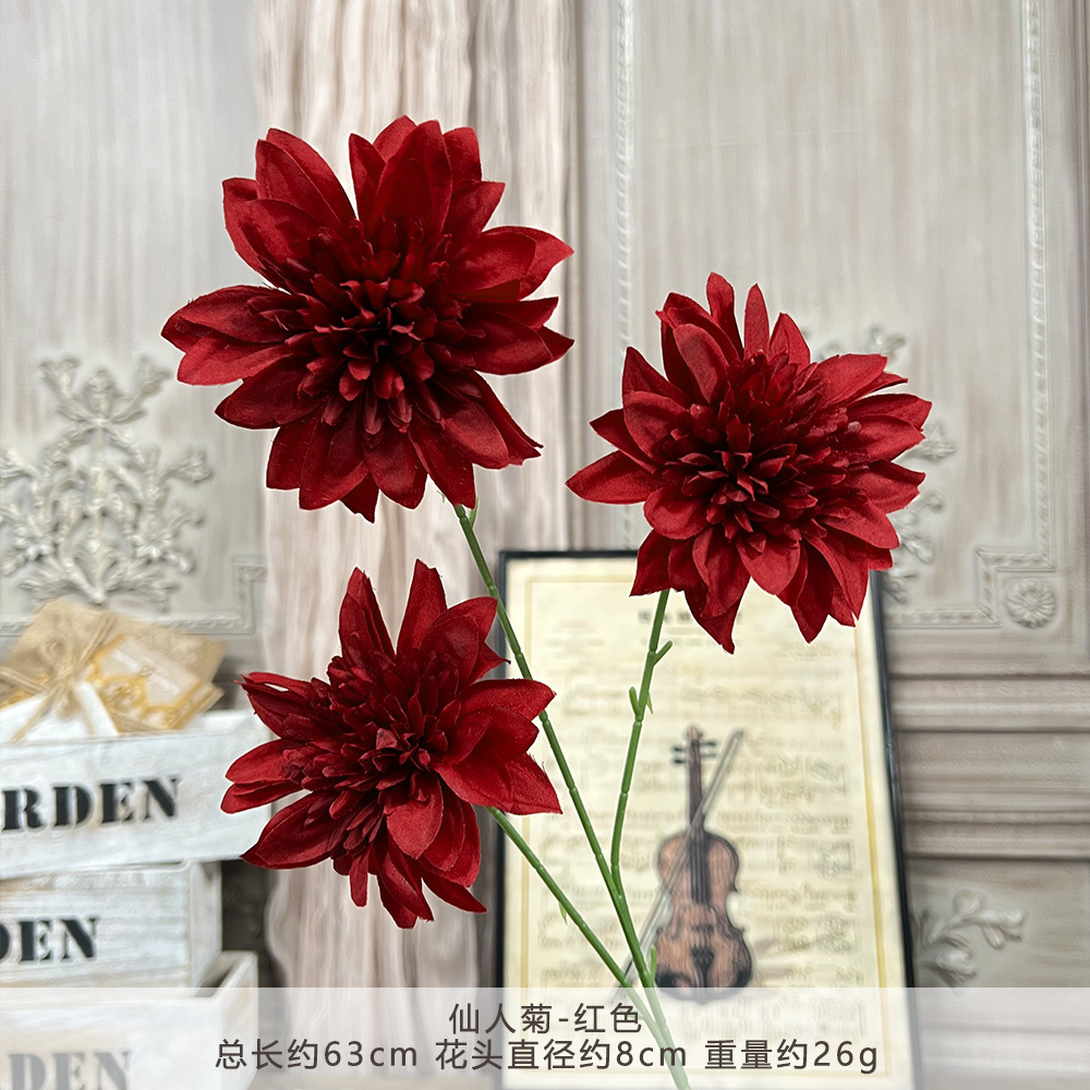 Gzh-immortal rose-red