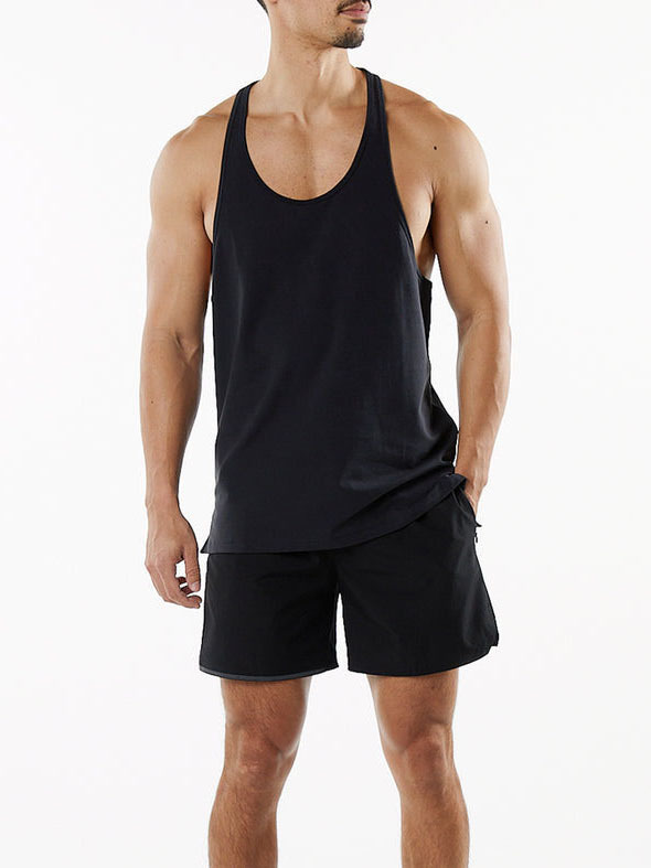 Wholesale Men's Basic Solid Color Sleeveless Men's T-shirt display picture 13