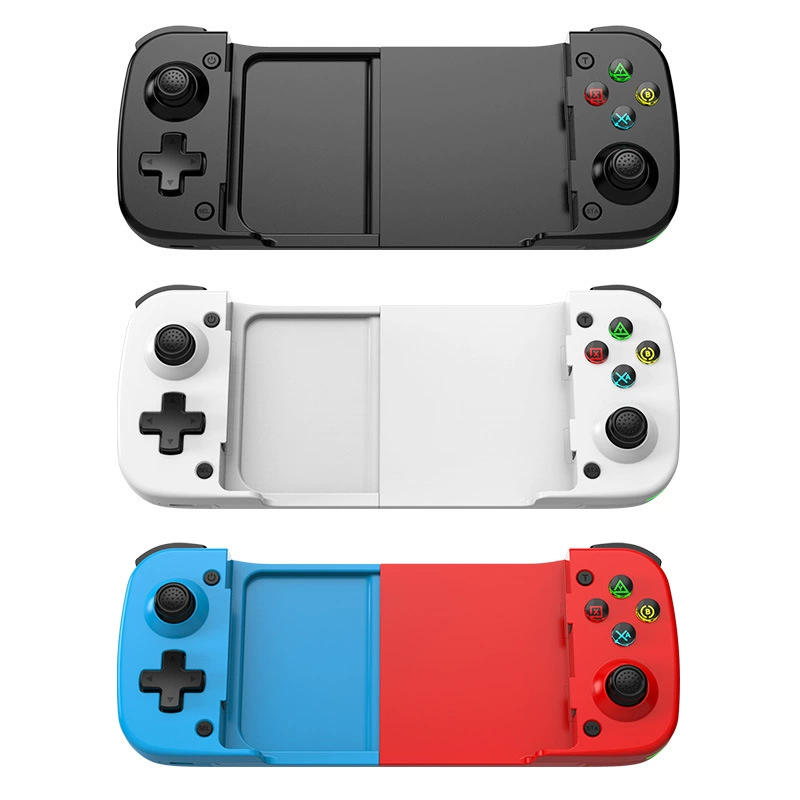 Геймпад D3S с растяжением, датчик Холла, аналоговый стик, для Switch/Android/iOS/PC, чёрный, Bluetooth