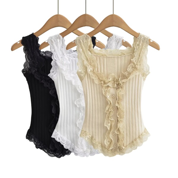 Autumn lace T-shirt