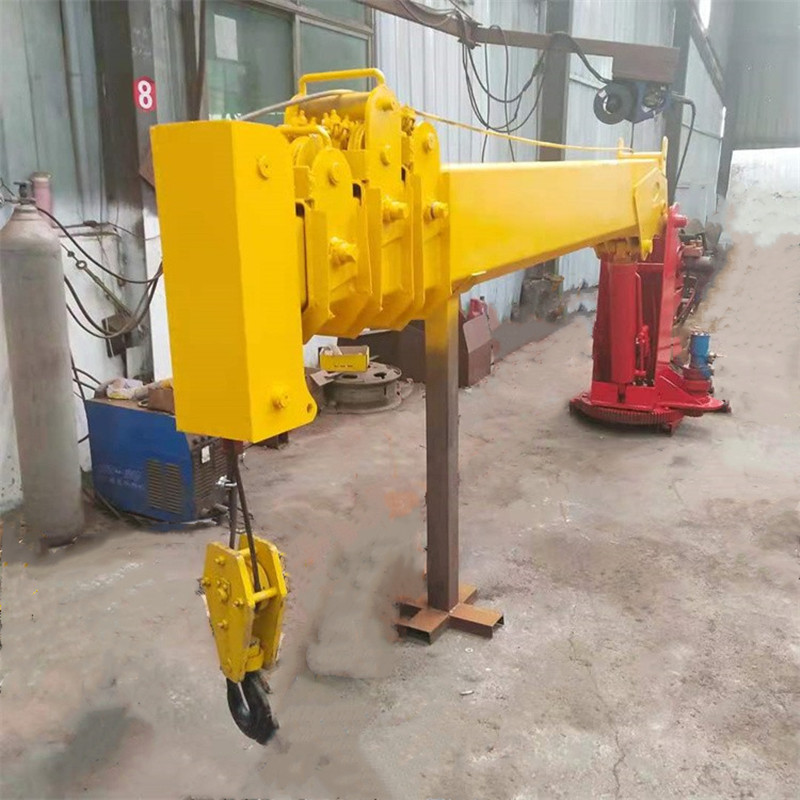 鲁鸿固定式克令吊船吊渔船甲板码头吊渔船甲板码头吊