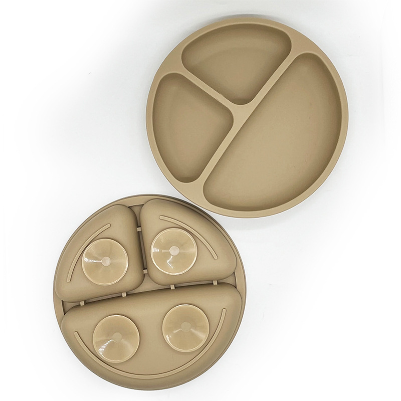 디너 플레이트 브라운