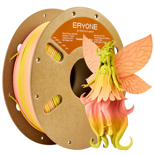 Eryone 3D Printing Consumables Matte Gradient Multicolor Fernando (Pink & Yellow Green) PLA