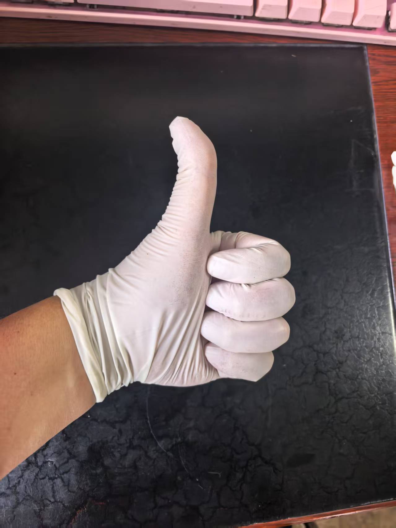 9inch 화이트 트럼펫