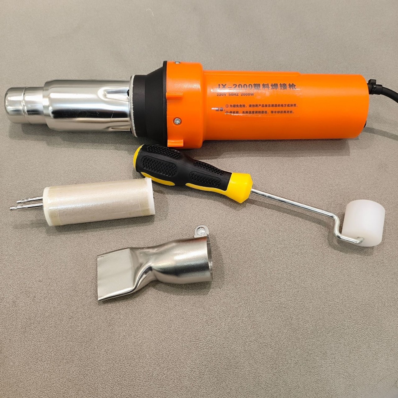 塑料焊枪2000w热风机PVC卷材篷布焊接机土工膜热风焊枪防水板焊机