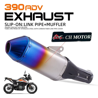 Exhaust pipe Carbon Fiber Cover Suitable - c-burnt-blue-model