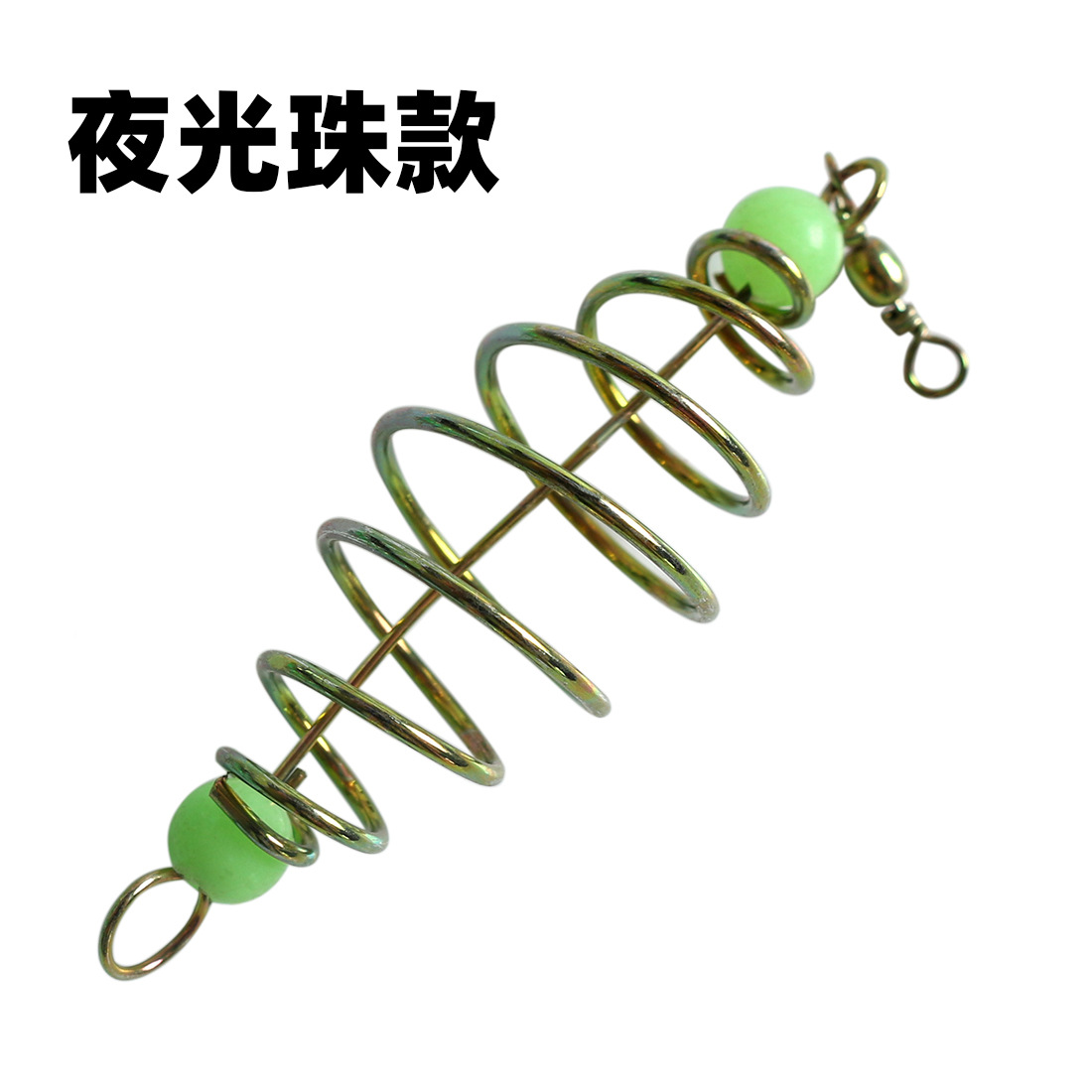 Núcleo de plástico jaula de cebo de primavera carpa de plata dispersos pistola jaula de cebo cadena gancho cebo titular de grano pesca gancho de explosión titular de cebo de primavera Taobao