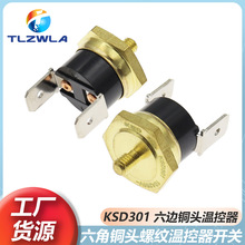 KSD301����ͭͷ��˿����M4 40��-150��10A250V �¶ȿ��� ���ƿ���