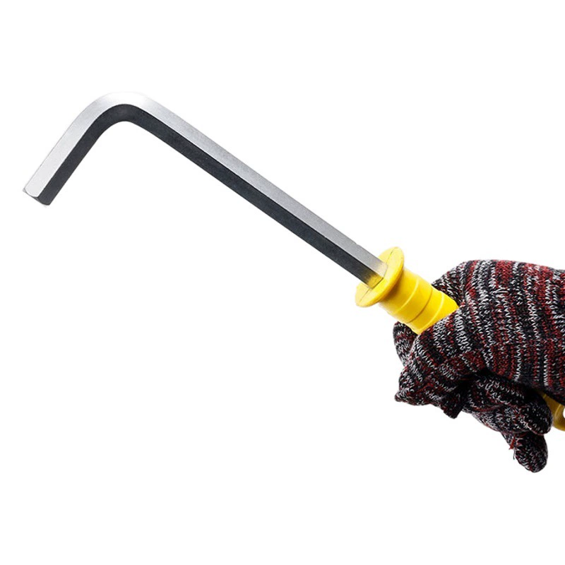 Шестигранный ключ с резиновой ручкой, материал 40CR S8----S19 Спецификация