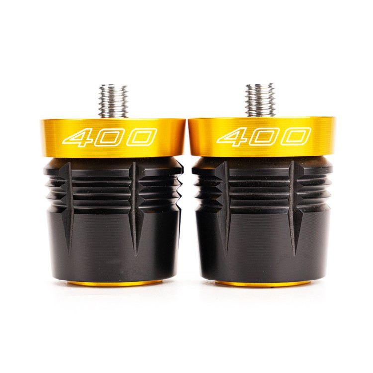 Suitable for Kawasaki Ninja400Z900Z500Z650 Modified Handlebar End Caps, Shock-Absorbing and Anti-Fall Accessories, Aluminum Alloy