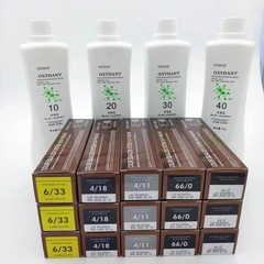 麗櫃配雙氧理髮店單支染髮膏潮色多段色一步到位蓋白髮染髮劑染膏