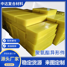 聚氨酯异形件优力胶模具浇筑pu包胶耐磨牛筋防震垫块聚氨酯加工件