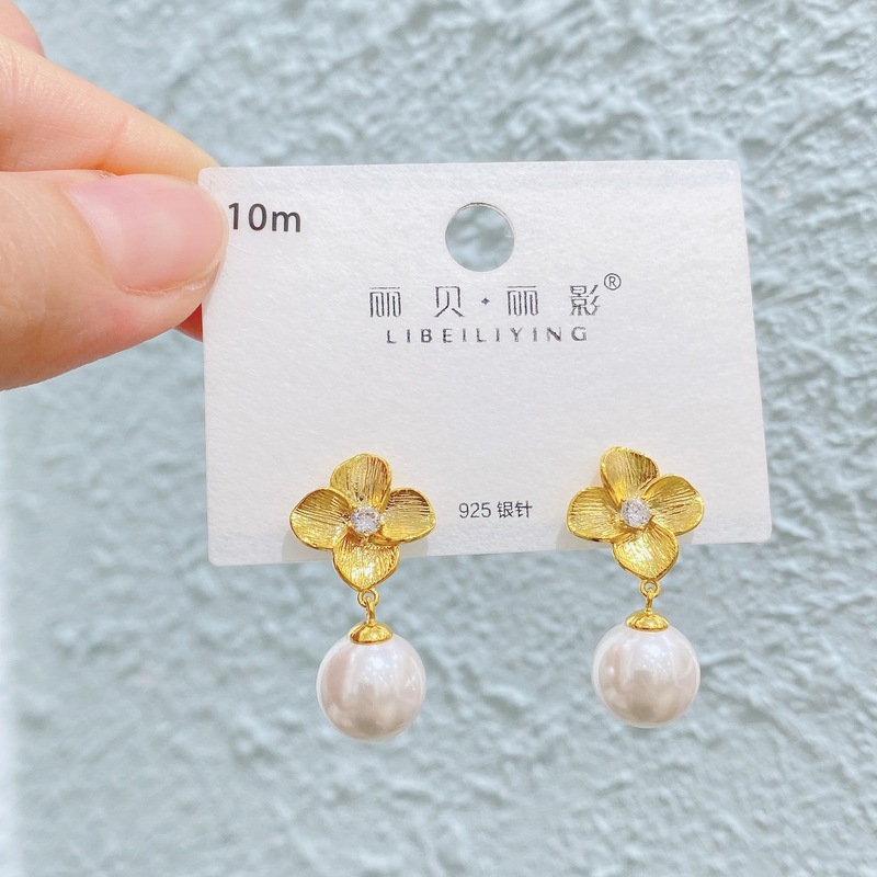 丽银/丽贝丽影复古金属耳环潮流耳饰女简约气质耳坠个性时尚潮款|undefined