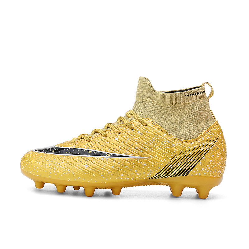 2022 nuevos zapatos de fútbol para hombres y mujeres, zapatos de fútbol de clavos largos, zapatos de fútbol de desgaste para adultos, fábrica de ventas directas