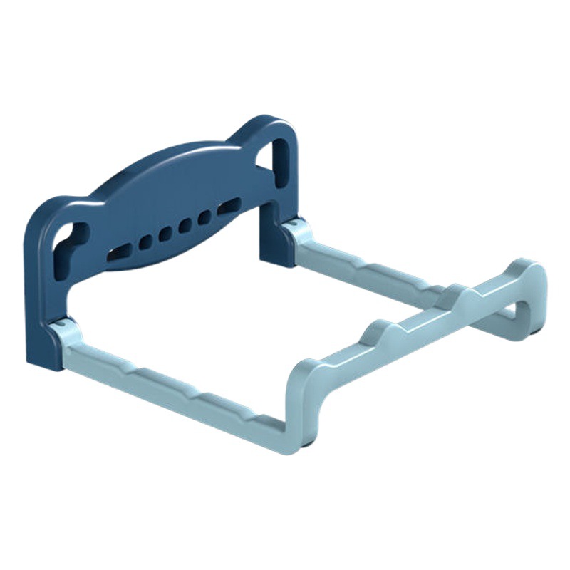 Baño sin perforar rack de almacenamiento montado en la pared ventosa rack de almacenamiento lavabo baño lavabo plegable rack de almacenamiento