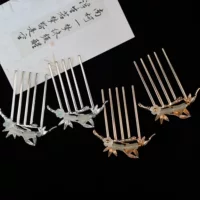Nanzhi оригинальная древняя бамбуковая расческа из бамбуковых листьев расческа простой расческа простой древний аксессуар 70*100 мм