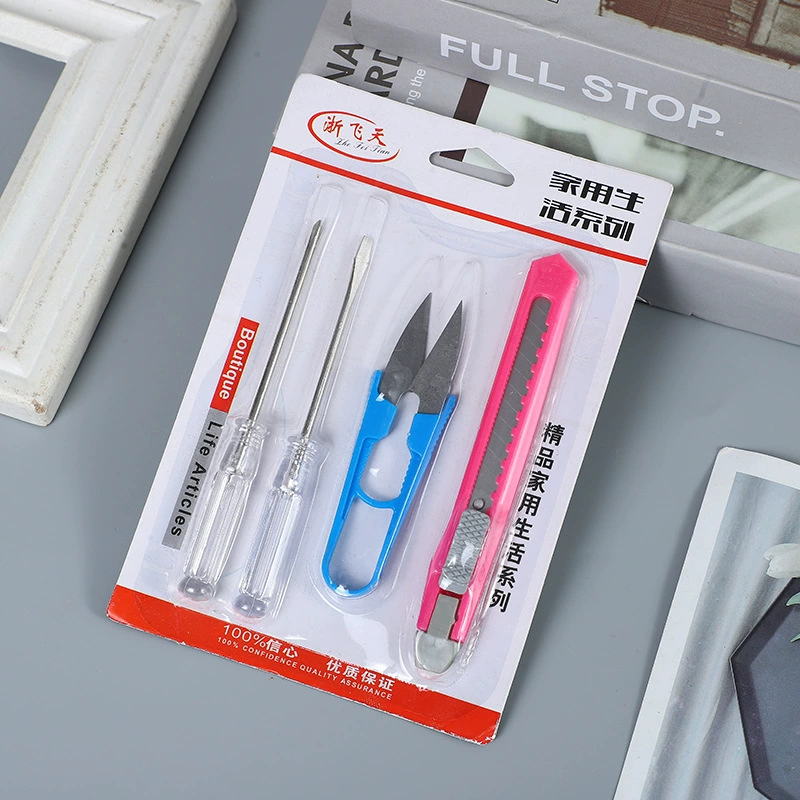 Прямая поставка с фабрики Новый бытовой костюм отвертка пряжа резка обоев нож Комбинация оптом два юаня магазин