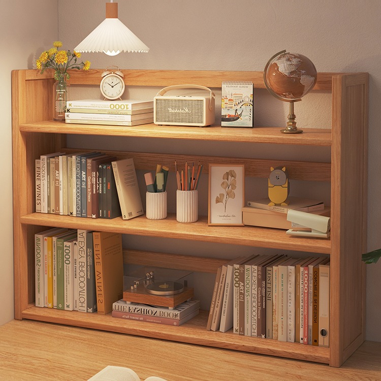 데스크탑 스토리지 랙, 데스크탑 책장, 사무실 워크스테이션, 다층 스토리지, 홈 데스크, 소형 원목 선반