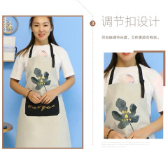 Wholesale Manufacturer Three-Layer Composite Adjustable Waterproof Apron for Coffee Shops, Milk Tea Shops, Waist Cover for Home Use Workwear