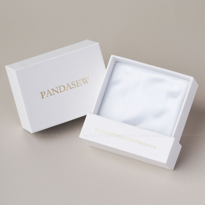 向阳花开xPandasew印制 logo抽拉盒项链戒指吊坠收纳盒珠宝首饰盒|undefined