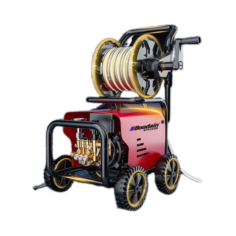 BOODAIN高压清洗机220V工业级大功率电机清洗庭院可浇灌花草洗车