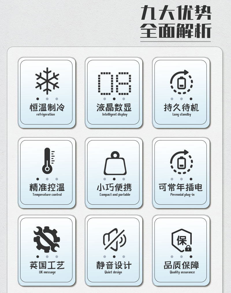 [Sugar Friends Recommend] Portable Insulin Refrigerator Car Household Rechargeable Drug Refrigeration Small Refrigerator