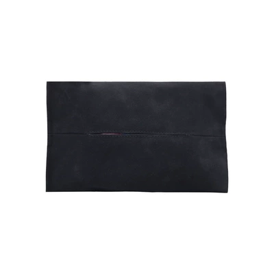 Car Tissue Bag, Personalized and Creative Car Multifunctional Tissue Bag, Car Hanging Sun Visor, Armrest Box, Tissue Box (Car tissue box/set) - black