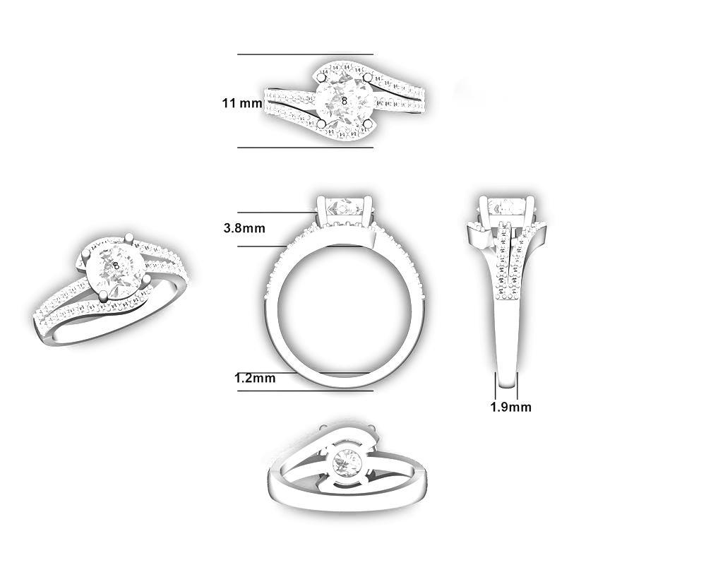 7g Weight High Carbon Diamond Inlay Material Rings Classification 1 Piece Quantity Holiday, Daily Occasion 925 Sterling Silver Material Water Droplets Pattern Women's Gender Inlay Design Simple Style, Classic Style Style 925 Sterling Silver High Carbon Diamond Water Droplets Rings 1