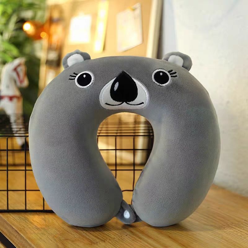 Almohada de Cuello en Forma de U de Espuma Viscoelástica para Viajes y Oficina image 3