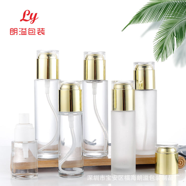 现货蒙砂膏霜瓶，20g-50g 按压乳液瓶20ml，30ml-120ml 大量库存