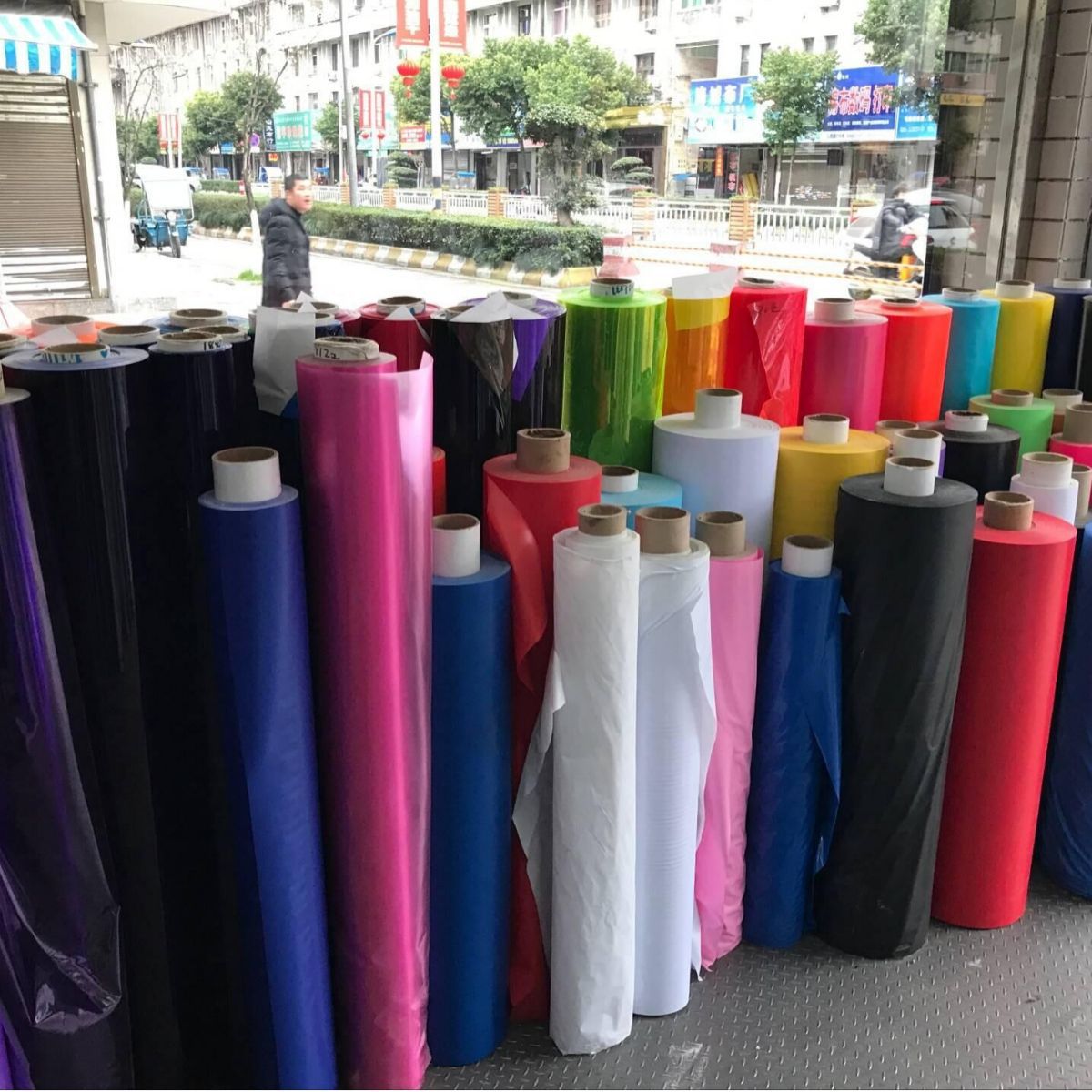 PVC薄膜 压延膜PVC膜包装膜透明软薄膜现货供应批发 透明PVC薄膜