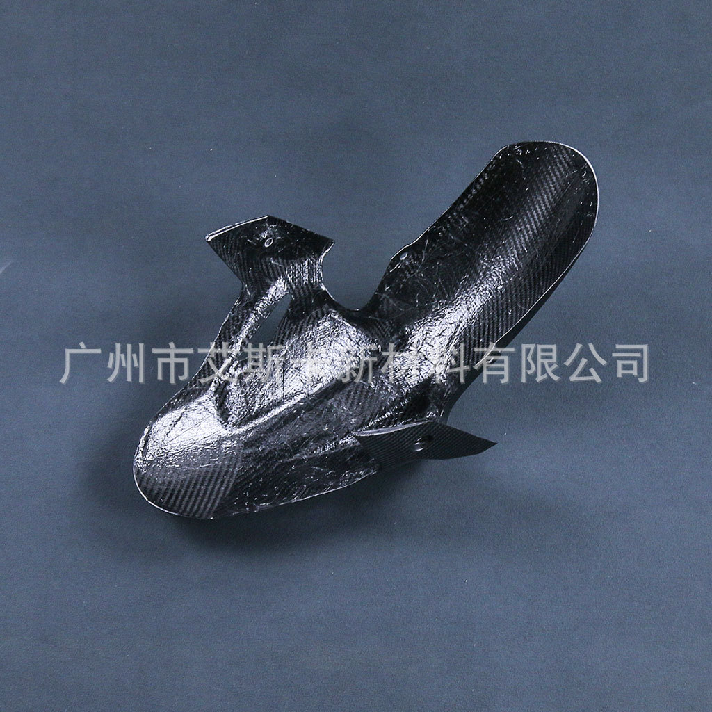Suitable for Kawasaki Kawasaki Ninja400 Motorcycle Front Fender Soil Removal Protective Carbon Fiber Shell Modification
