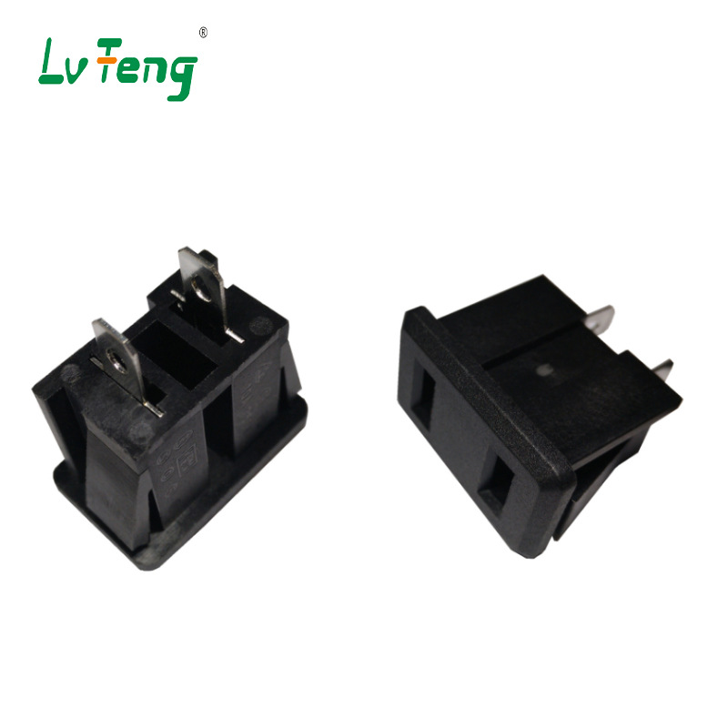 厂家销售电源插座开关器具两孔插座大电流AC插座AC-101批发