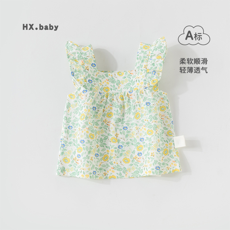 Summer thin children's fresh T-shirt girl's