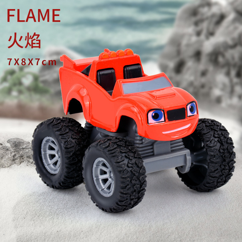 モンスタースピードオフロードロボット戦闘車両レスキュータイフーンチームと子供用ベビーバストラックおもちゃ男の子|undefined