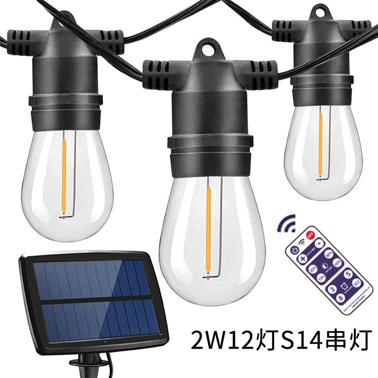 Пользовательский: Travel LED Christmas bulb solar-powered for gazebo