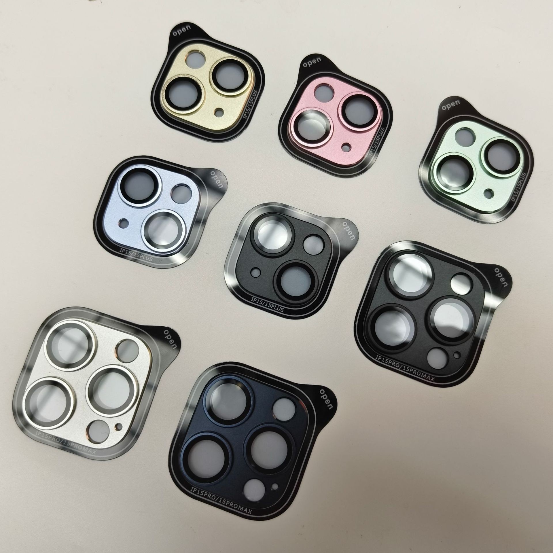 Aplicable a iPhone15Pro armadura integrada película de lente esmerilada película protectora Apple 15 Cámara película protectora