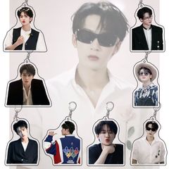 檀健次周边明星粉丝应援高颜值书包挂件礼物创意透明亚克力钥匙扣