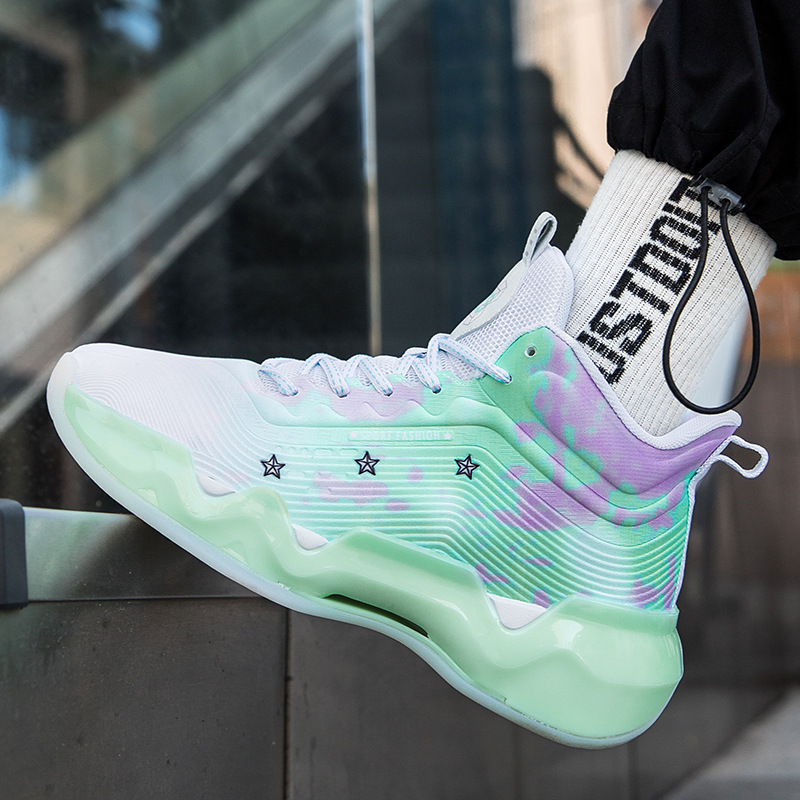 James basketball shoes men's No. 23 non-slip wear-resistant breathable shock-absorbing actual combat female students youth children's sports shoes_voghion.com