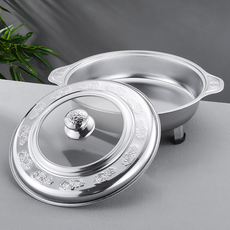 Cross-border supply: Stainless Steel Grilled Fish Pan, Rectangular Grill Oven for Fish, Hotel & Restaurant Buffet Unit, Outdoor Alcohol-Powered Grill Tray