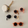 Children's foldable sunglasses for boys, summer sun protection cream, glasses, UF-protection