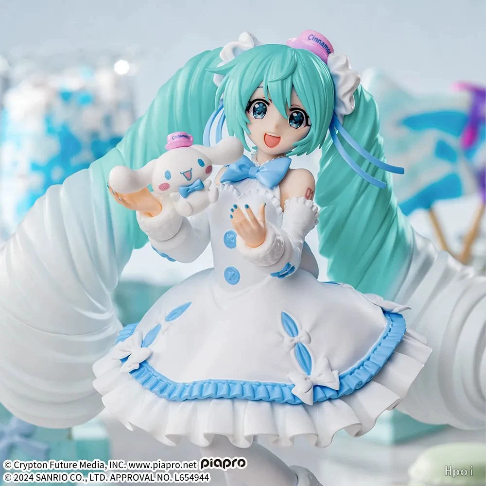 Оригинальная и подлинная костюм SEGA Hatsune Miku Рождество зимнее платье сценическое костюм мировой план сцены фигурка