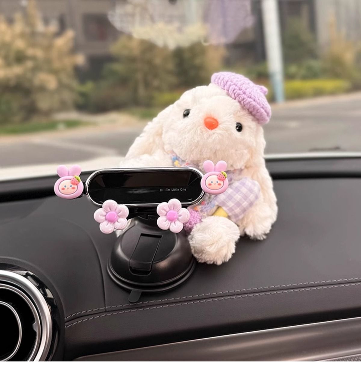Car Phone Holder for Dashboard, 2025 New Model, Navigation-Specific, Suction Cup Support for Women