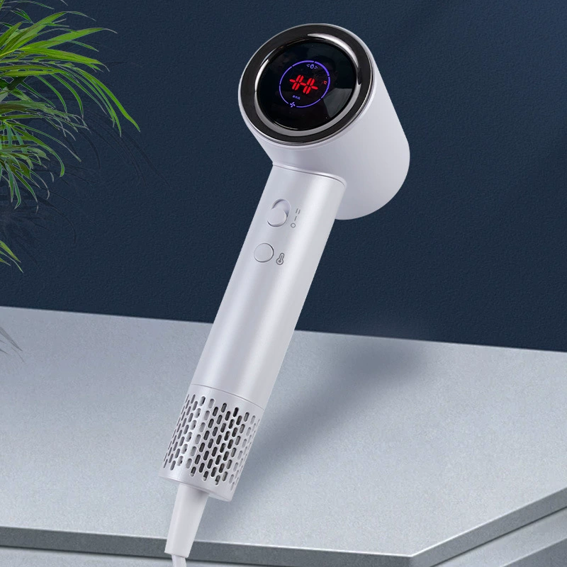 Фен Hair Dryer H1 HC601 HC604, высокая мощность, ионизирующая защита, варианты цифрового дисплея