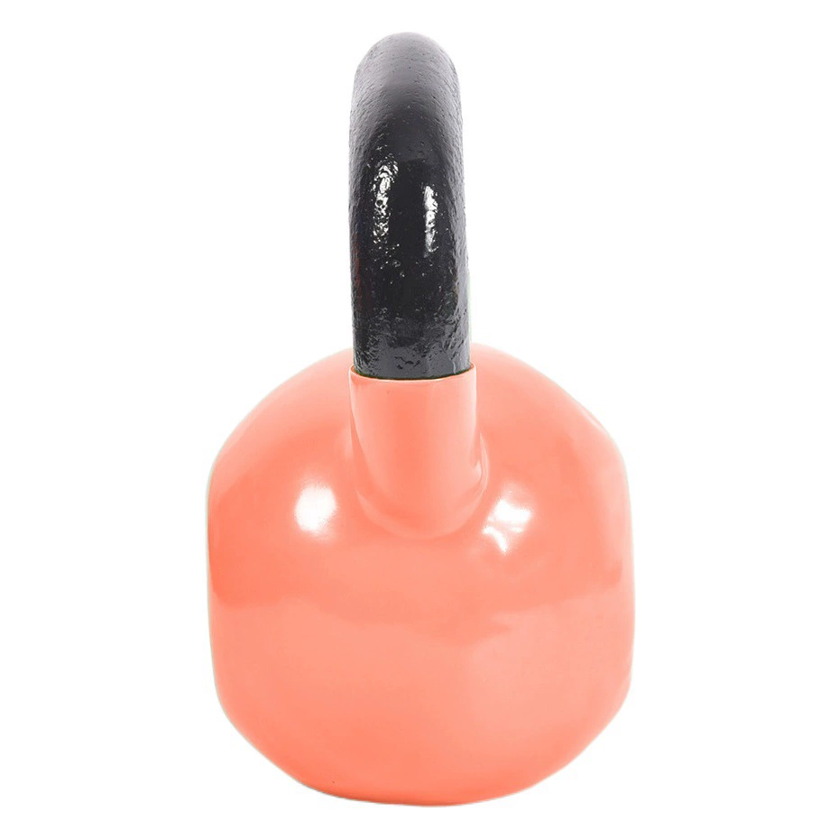 Глянцевый чайник с пластиковым покрытием колокольчик домашний фитнес цвет тела чайник колокольчик чугунная краска портативный чайник колокольчик оптом