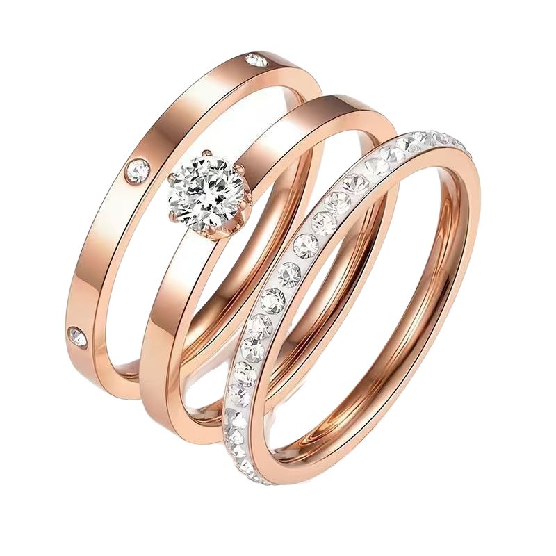 Oval Moissanite Engagement Ring Vintage Style Halo Stacking Ring_voghion.com