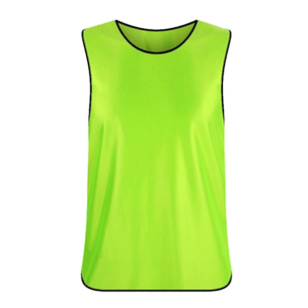 Tieless mercerized-fluorescent green