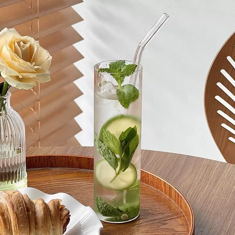 Высокий стакан для сока в американском стиле, вдохновленный INS, для домашнего использования, высококачественная чашка для молочного завтрака, ниша.